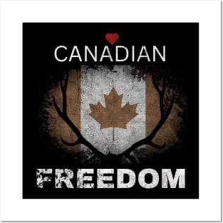 Love Canadian Freedom Posters and Art